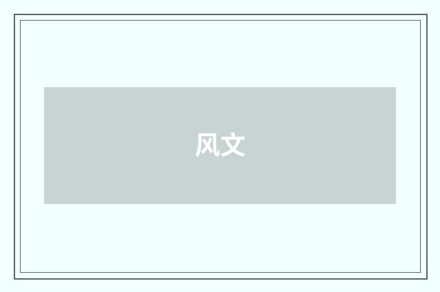 风文