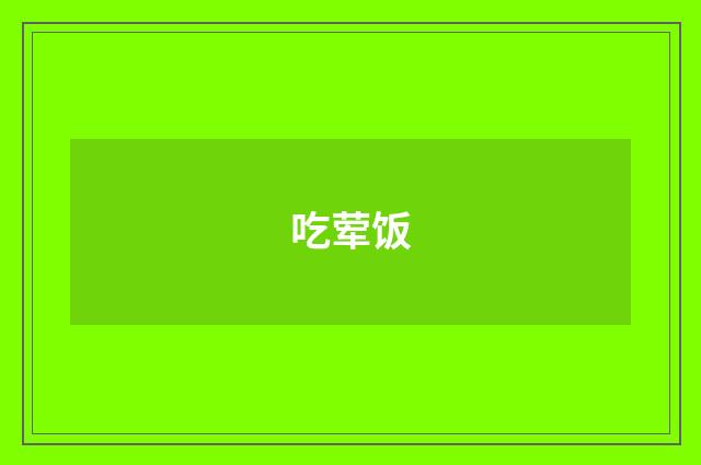 吃荤饭