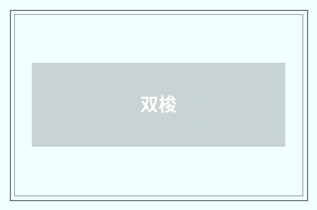 双梭