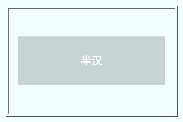 半汉