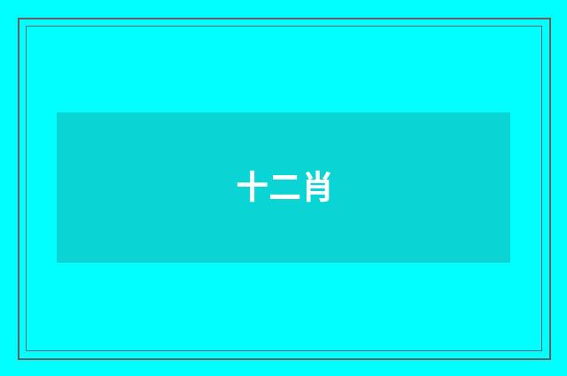 十二肖