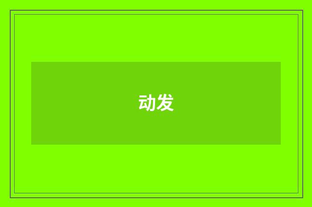 动发