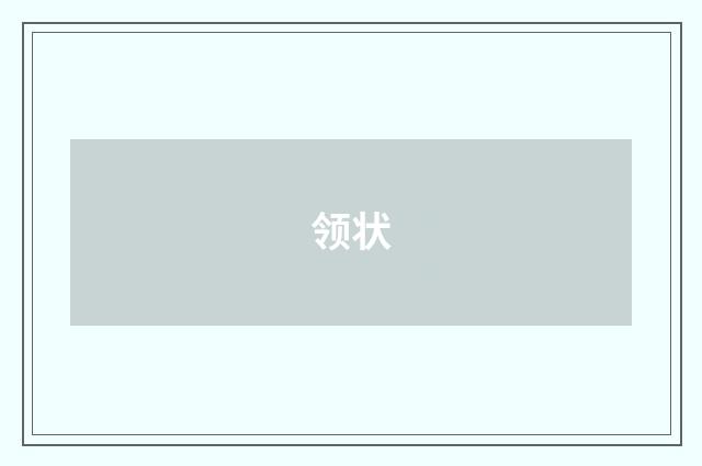 领状