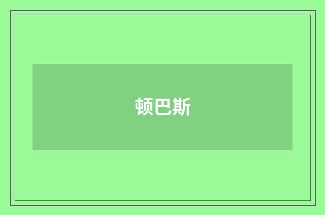 顿巴斯