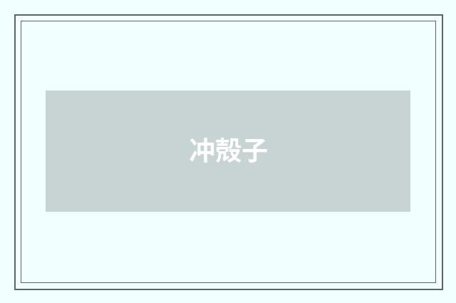 冲殻子