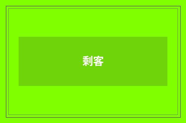 剩客