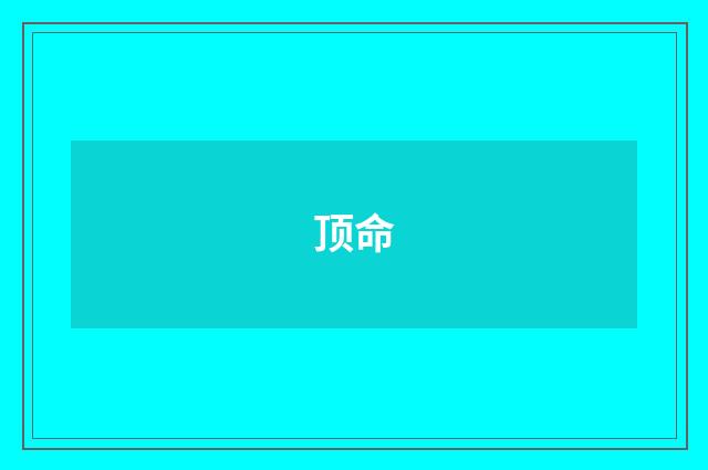 顶命