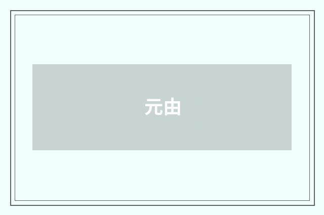 元由