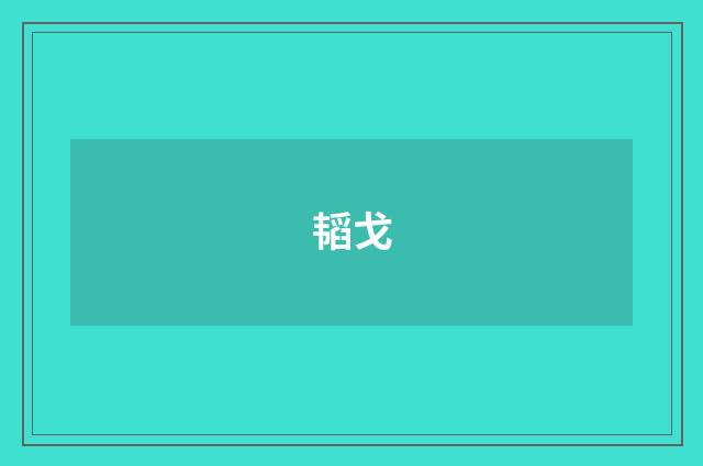 韬戈