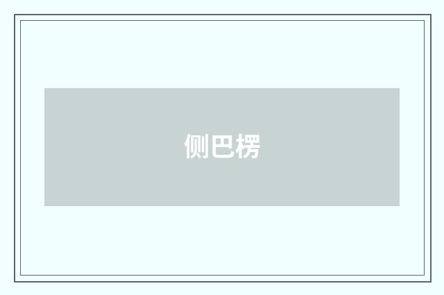 侧巴楞