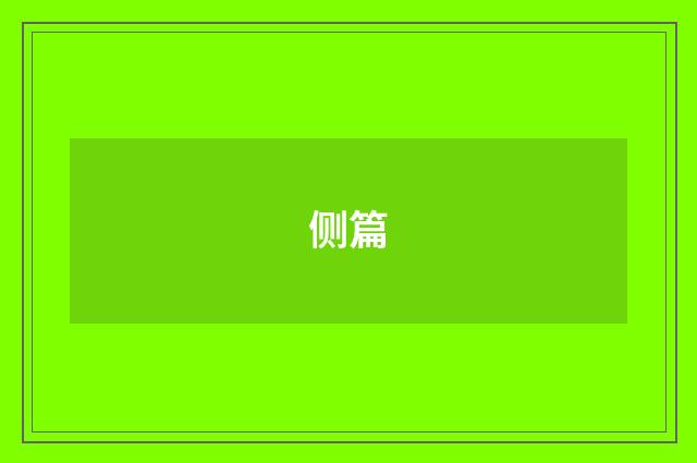 侧篇