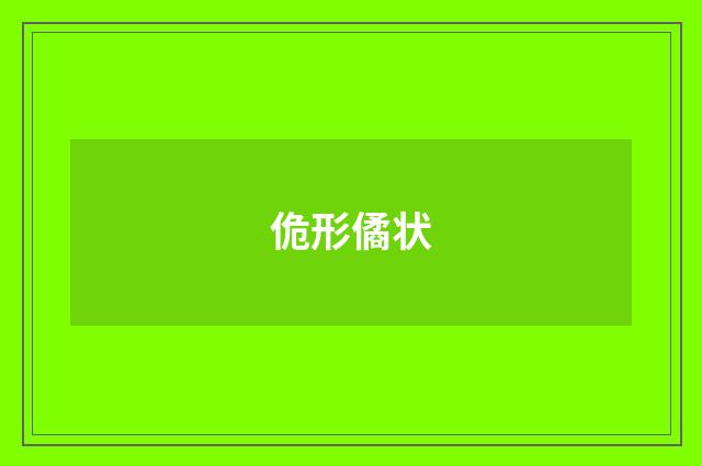 佹形僪状
