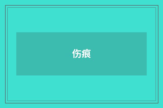 伤痕