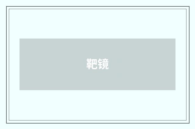 靶镜