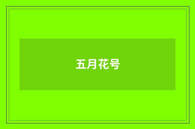 五月花号
