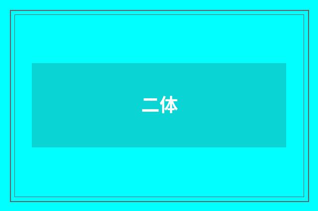二体