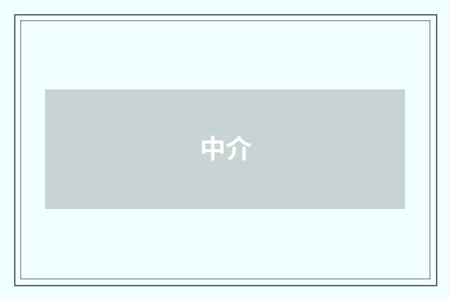 中介
