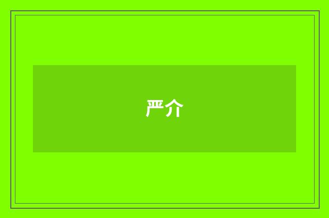 严介