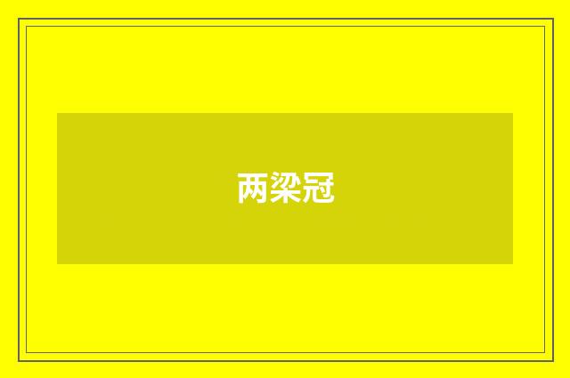 两梁冠