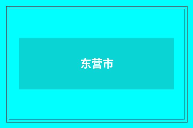 东营市