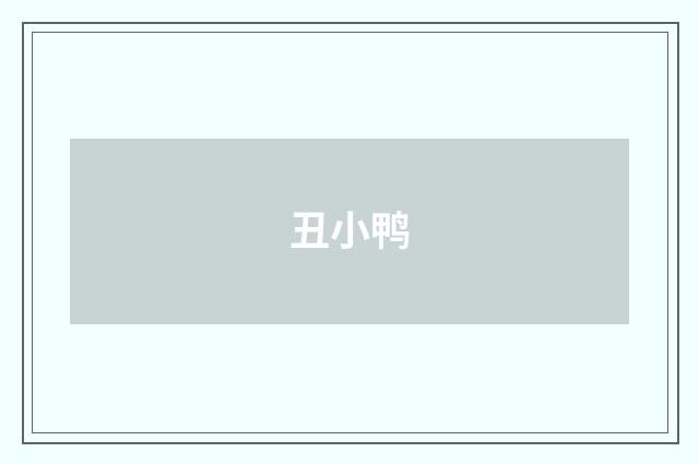 丑小鸭