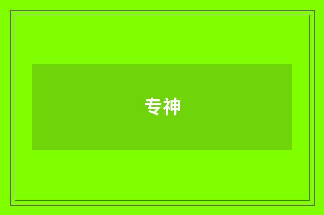 专神