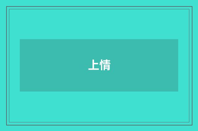 上情
