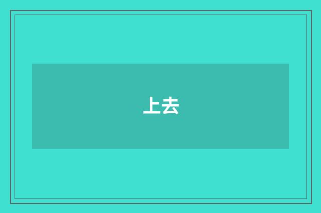 上去
