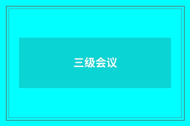 三级会议
