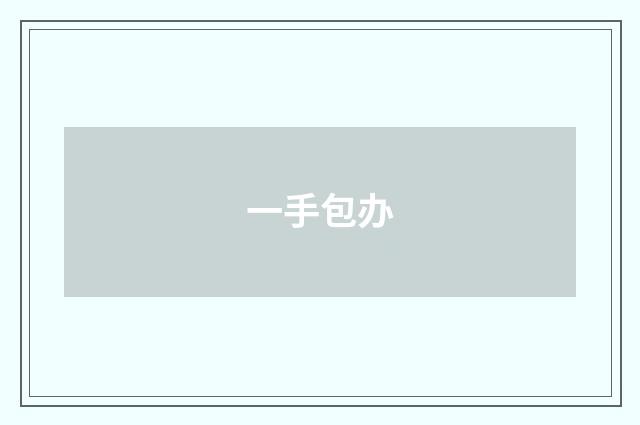 一手包办