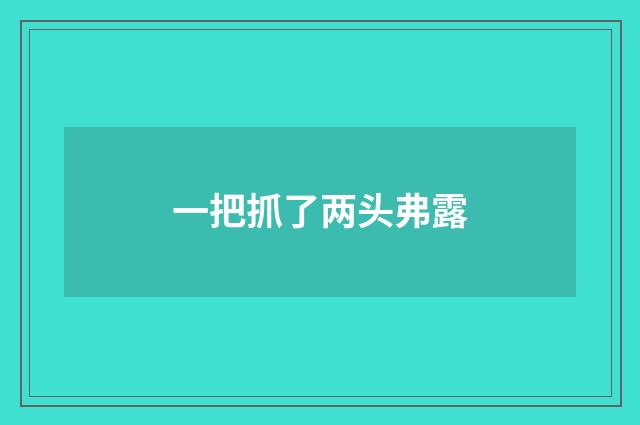 一把抓了两头弗露