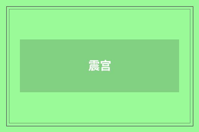 震宫