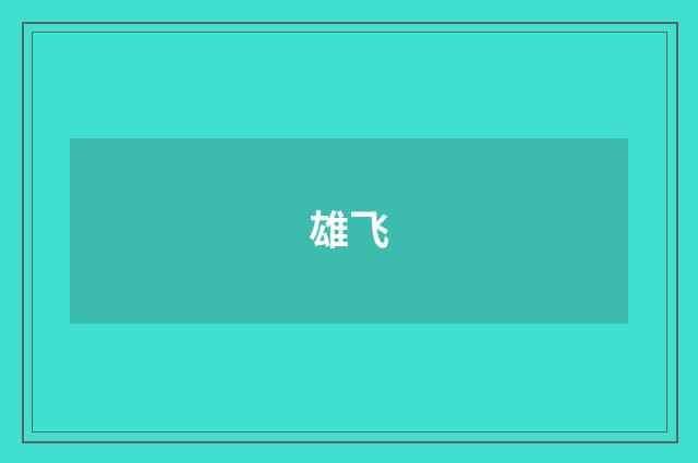 雄飞