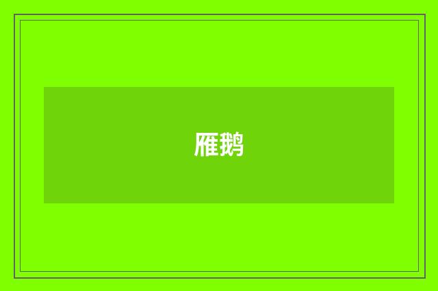 雁鹅