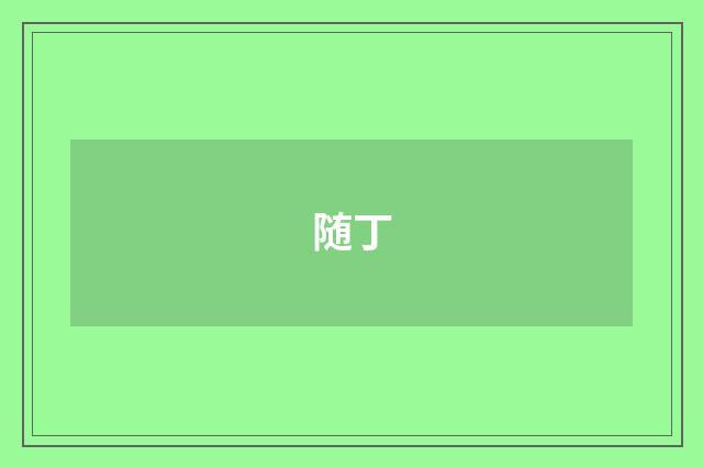 随丁