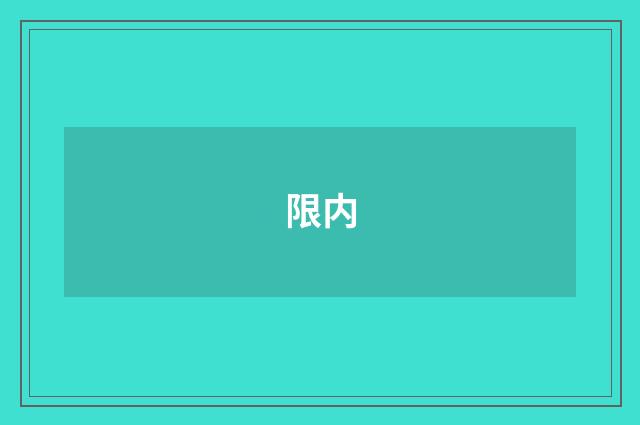 限内