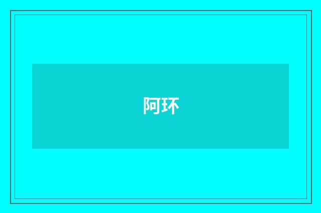 阿环
