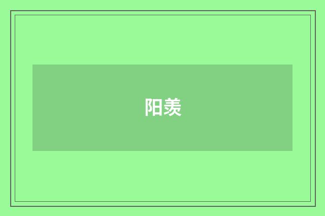 阳羡