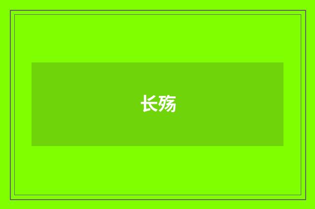 长殇