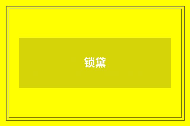 锁黛