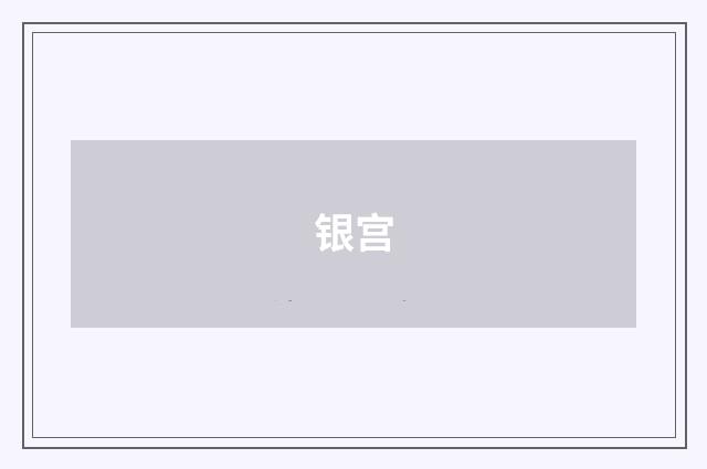 银宫