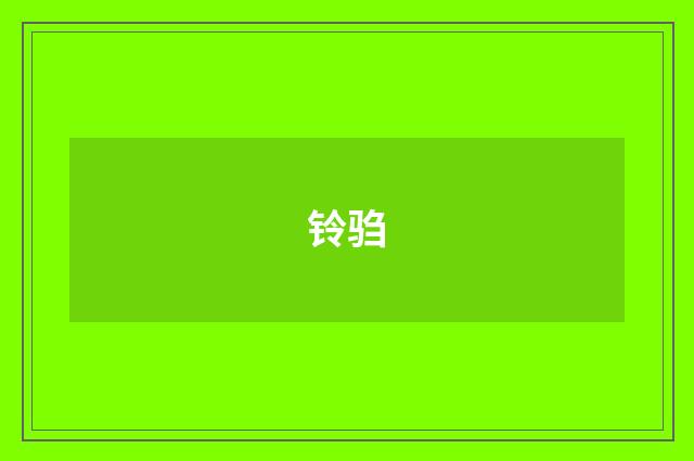 铃驺