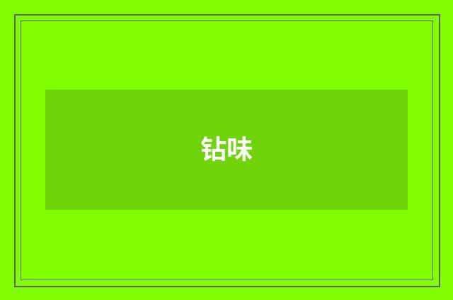 钻味