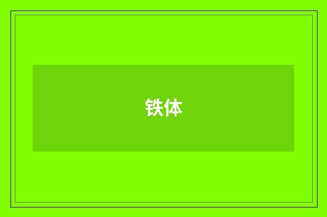 铁体