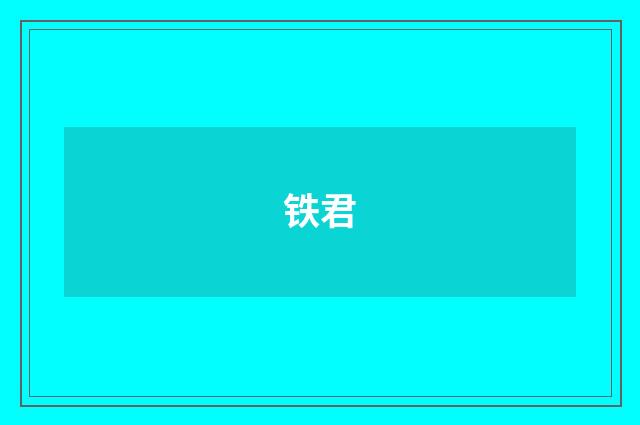 铁君