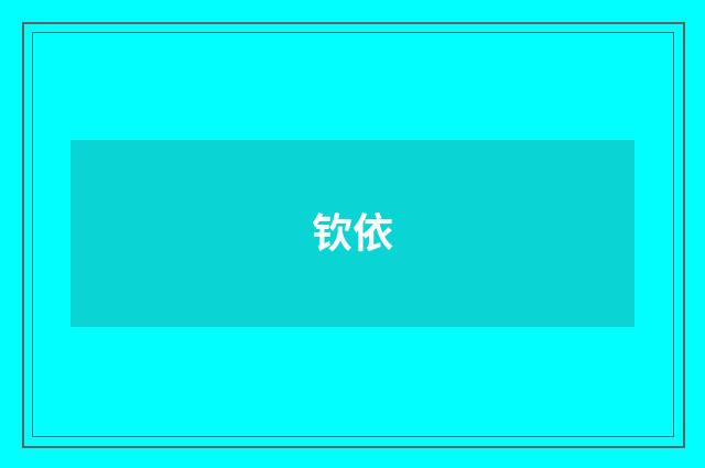 钦依