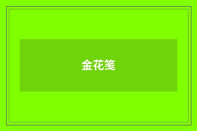 金花笺