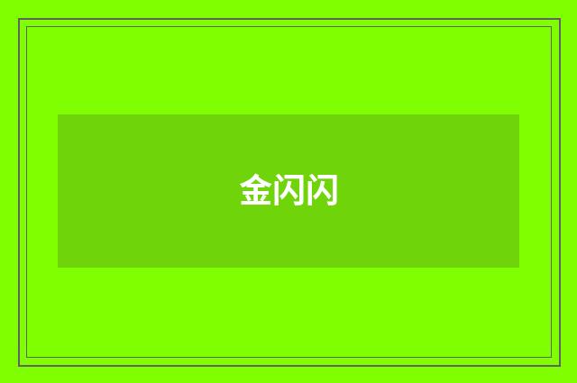 金闪闪