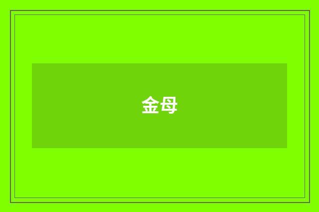 金母