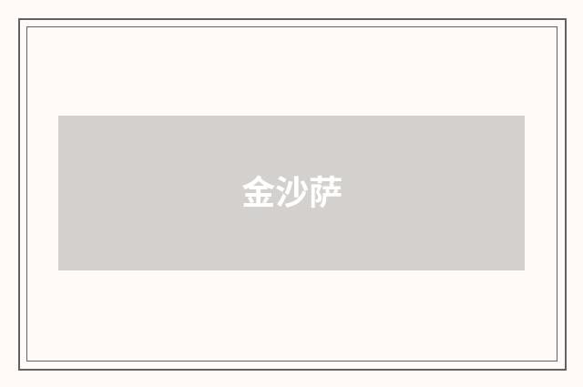 金沙萨